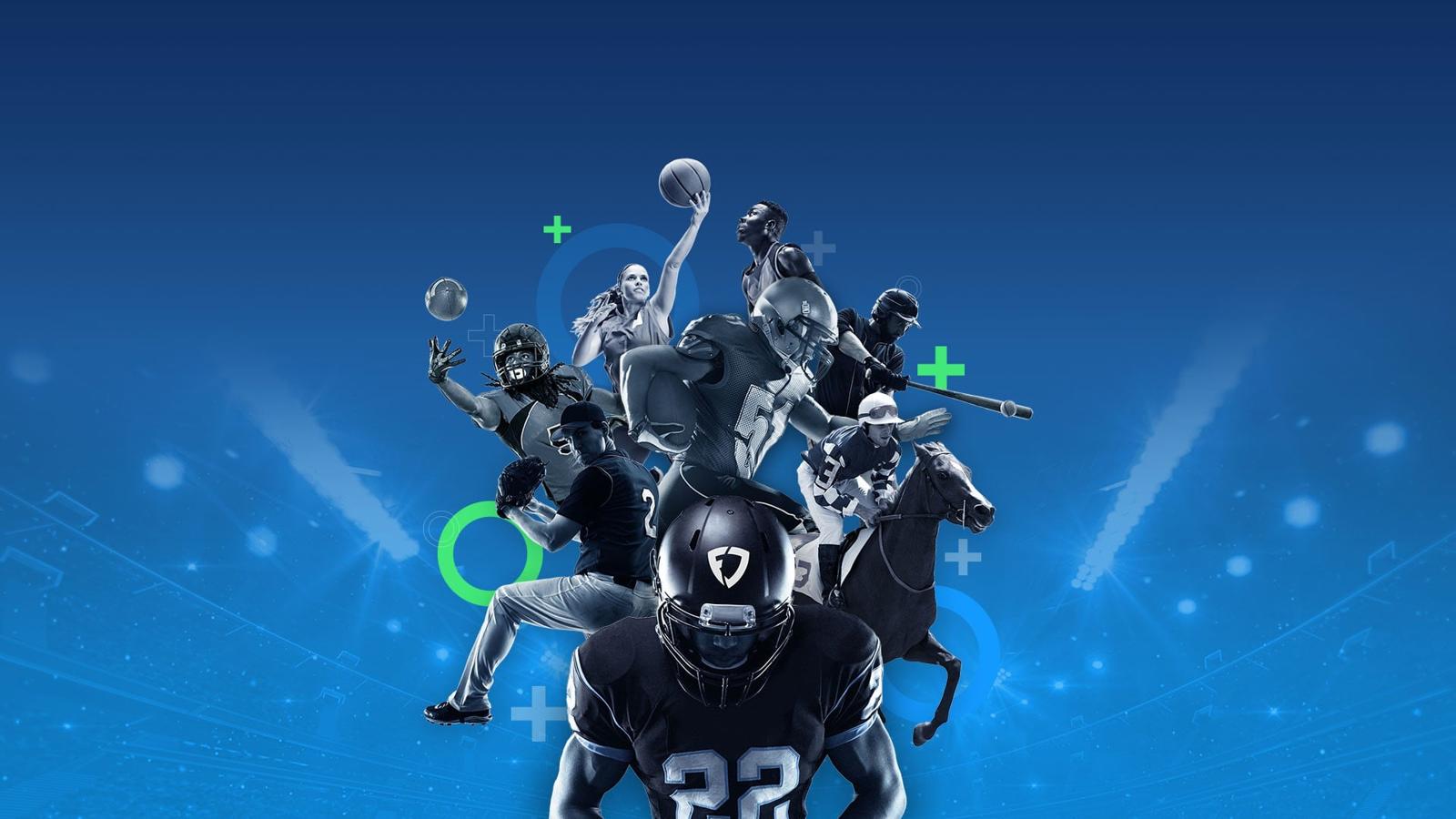 a collage of people playing sports